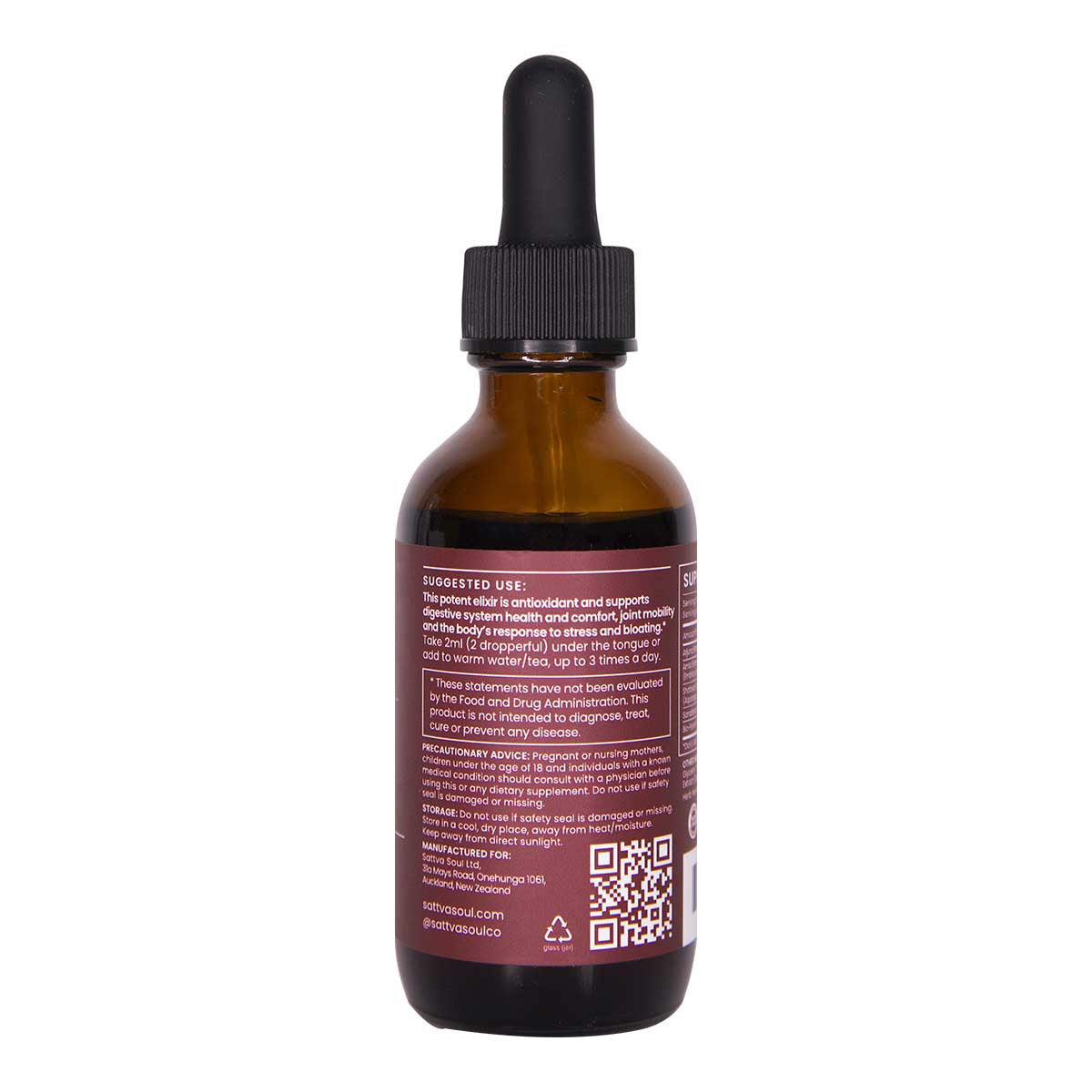 Sattva Soul Pitta Dosha Organic Mood Tincture _2