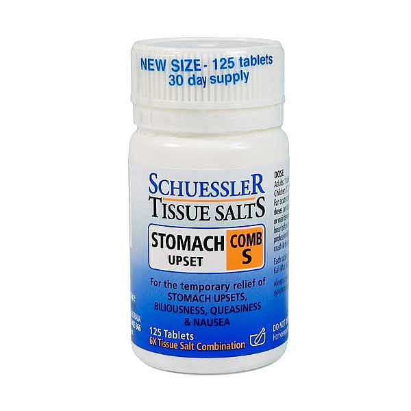 Schuessler Tissue Salts Combination S - Stomach Upset_1
