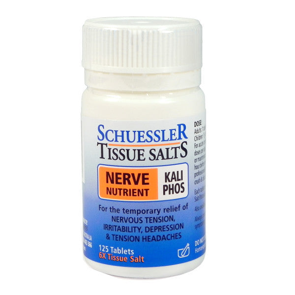 Schuessler Tissue Salts KALI PHOS - Nerve Nutrient Tablets_1