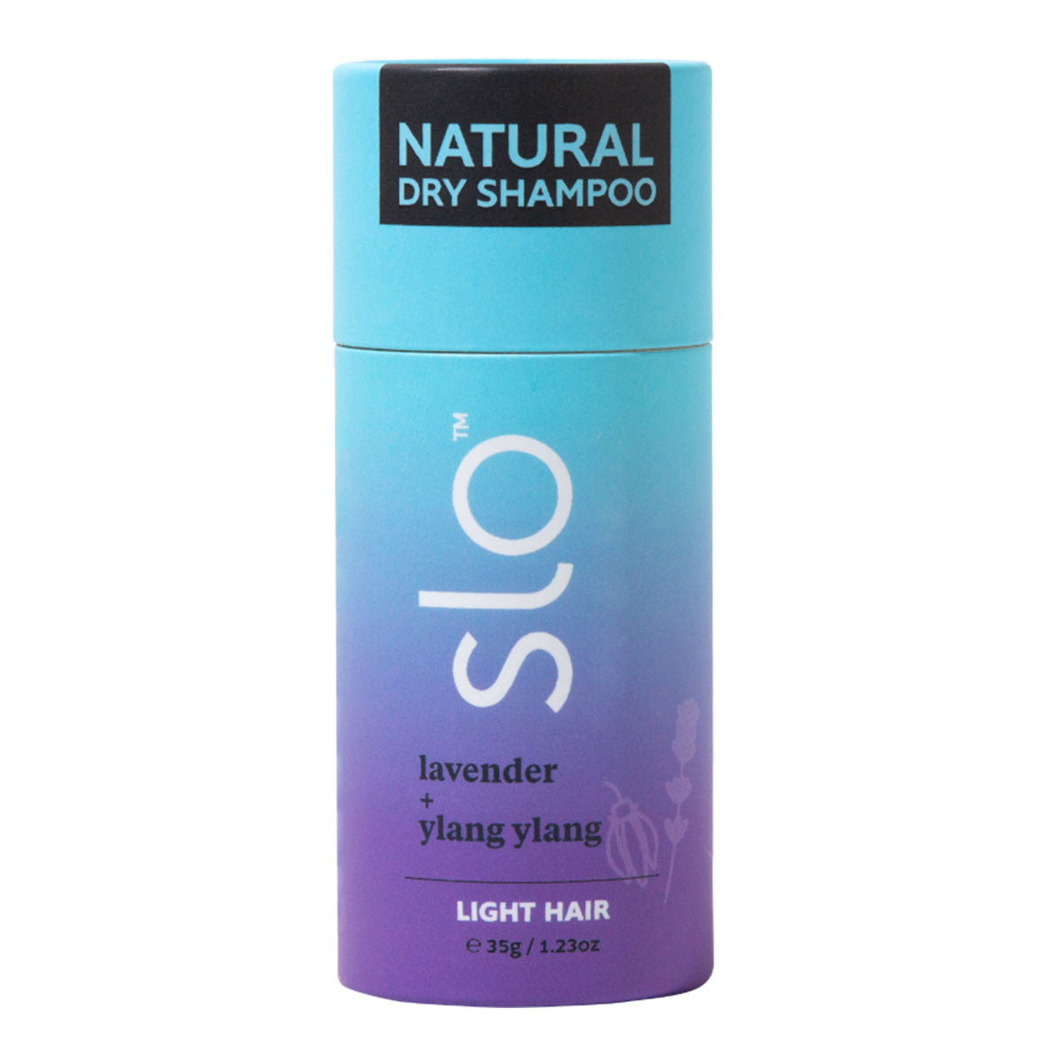 slo Natural Dry Shampoo Lavender + Ylang Ylang Light Hair _1