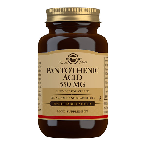 Pantothenic Acid (Vitamin B5) 550mg