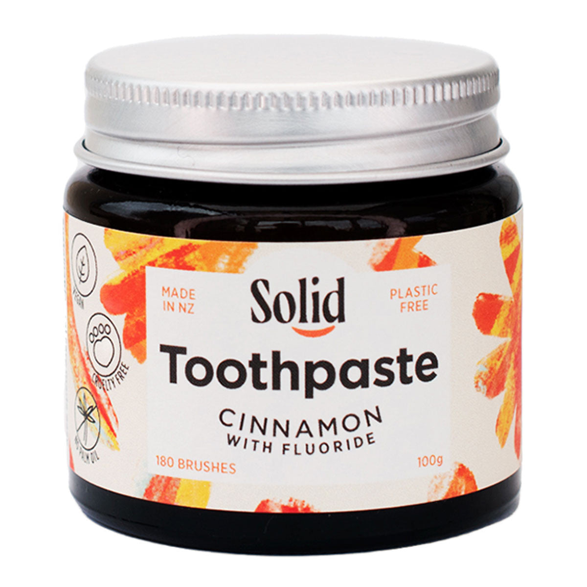 Solid Toothpaste - Cinnamon with Fluoride _1