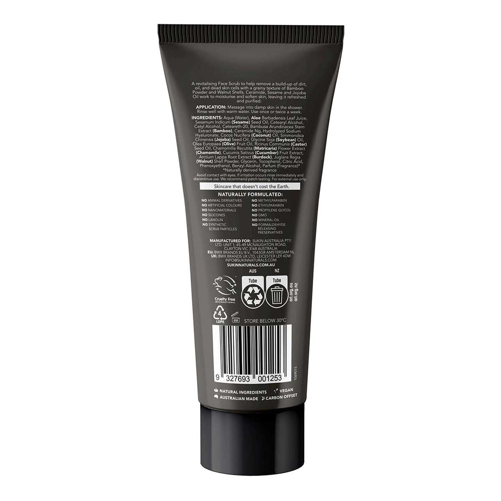 Sukin Face Scrub For Men _2