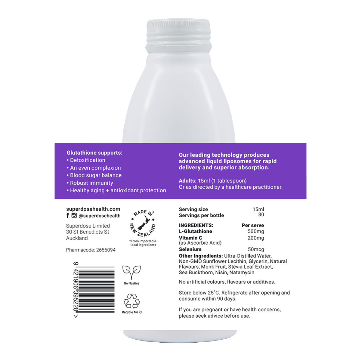 superdose Glutathione Liposomal 500mg _2