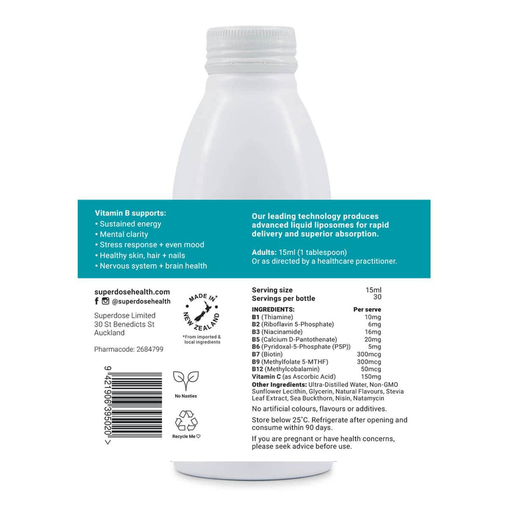 superdose Liposomal Activated Vitamin B Complex _2