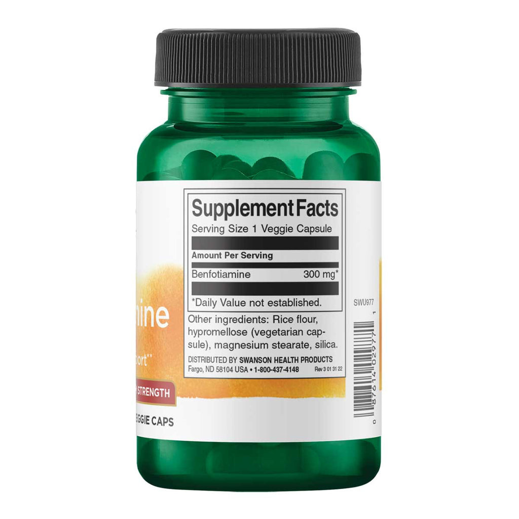 Swanson Benfotiamine - Blood Sugar Support _2