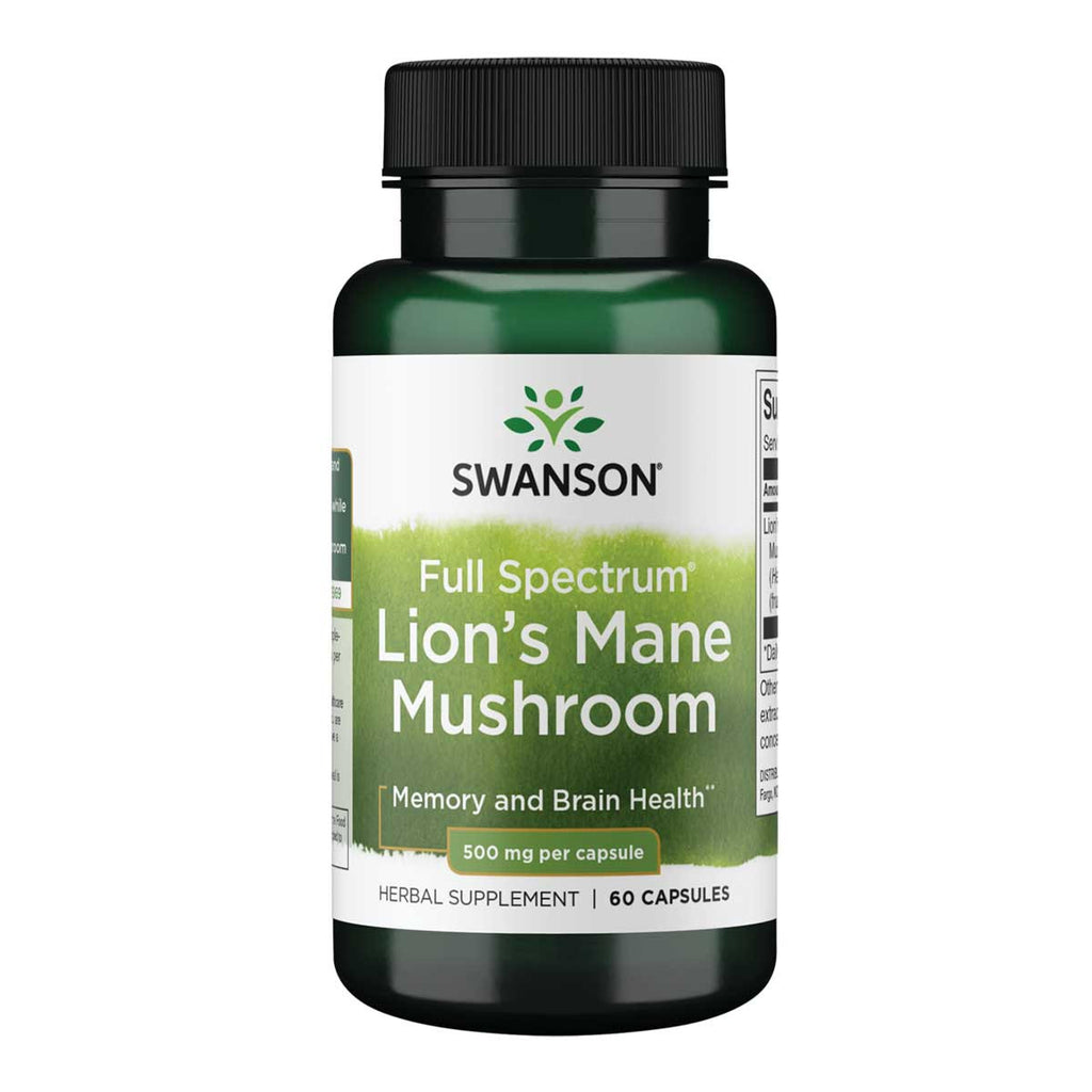 Swanson Full Spectrum Lion's Mane Mushroom _1