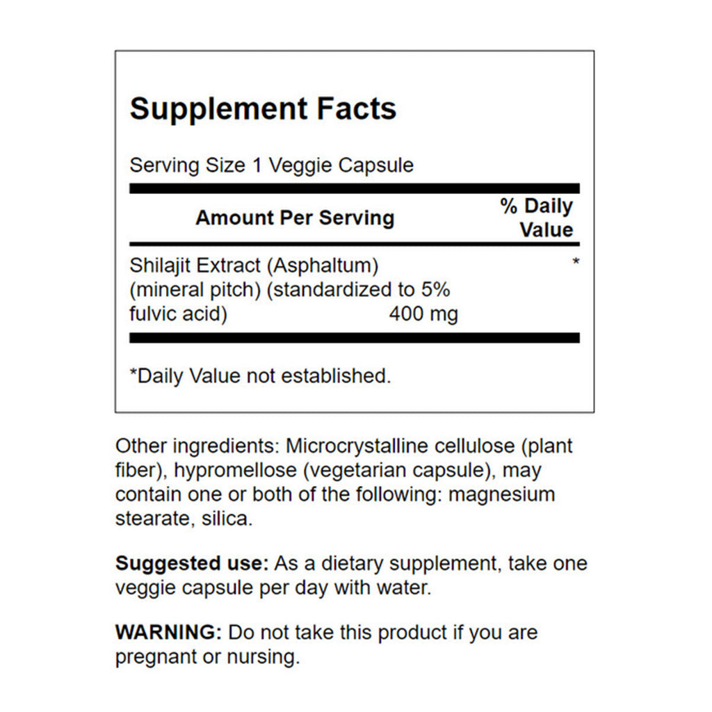 Swanson Shilajit Extract _2