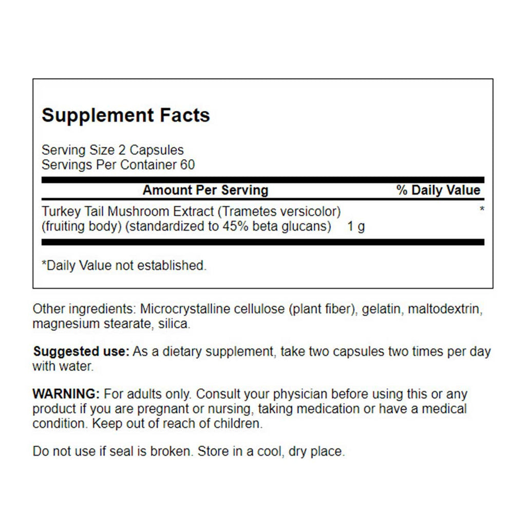Swanson Turkey Tail Mushroom - Immune & Liver Health _3