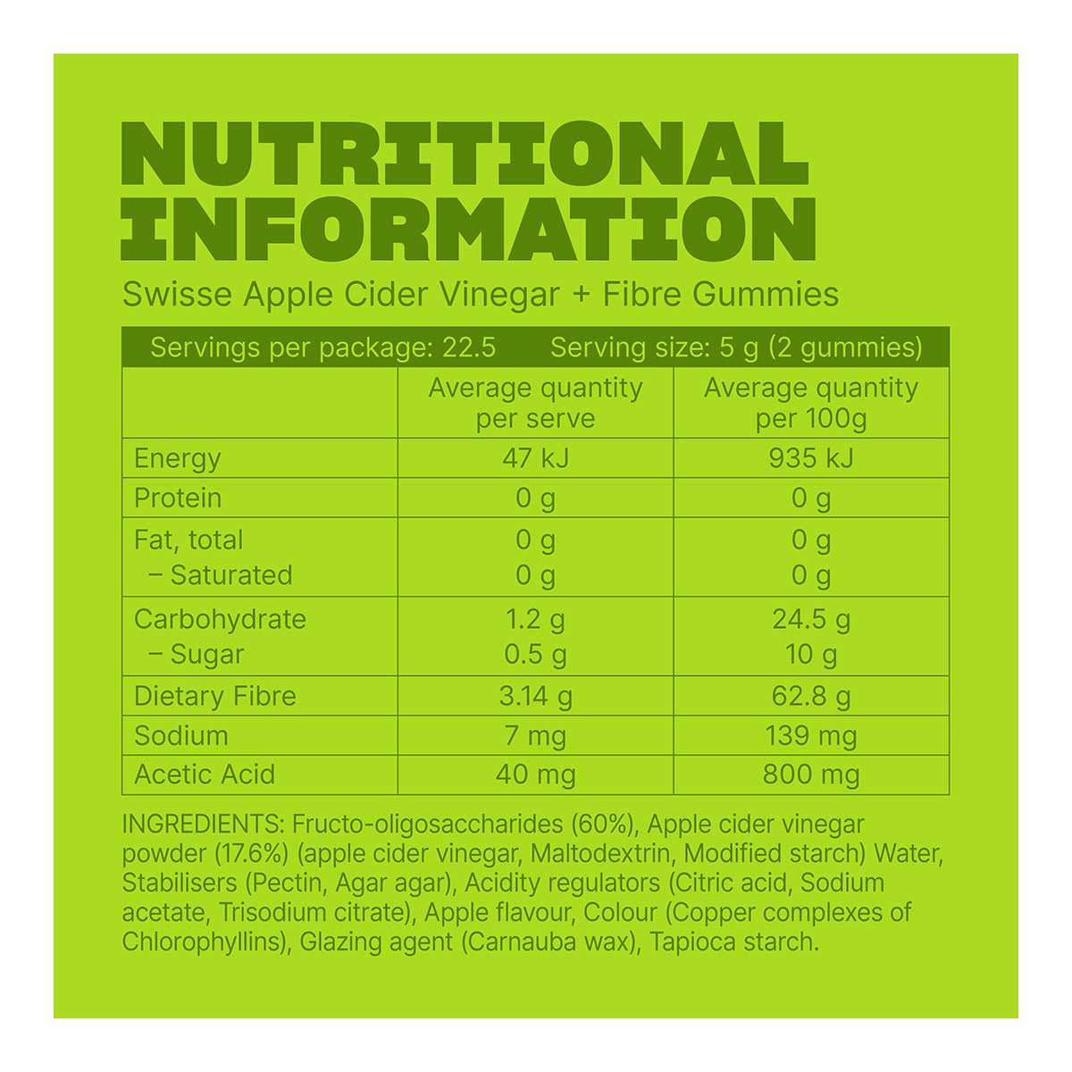 Swisse Apple Cider Vinegar + Fibre _3