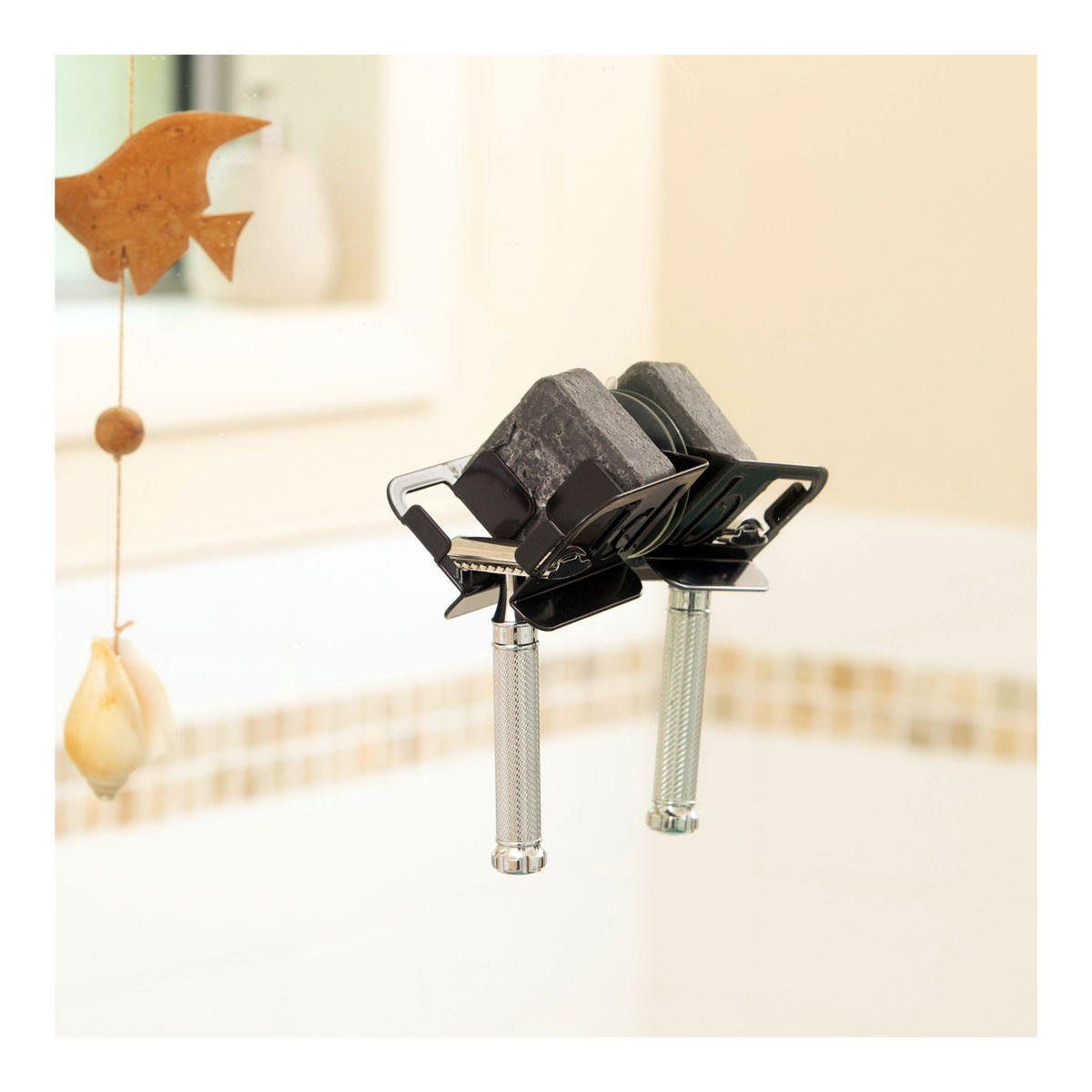 The Block Dock Black Safety Razor Dock_2