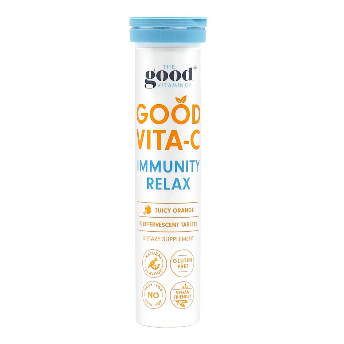 The Good Vitamin Co Ltd Good Vita-C Immunity Relax Effervescent Tablets_1