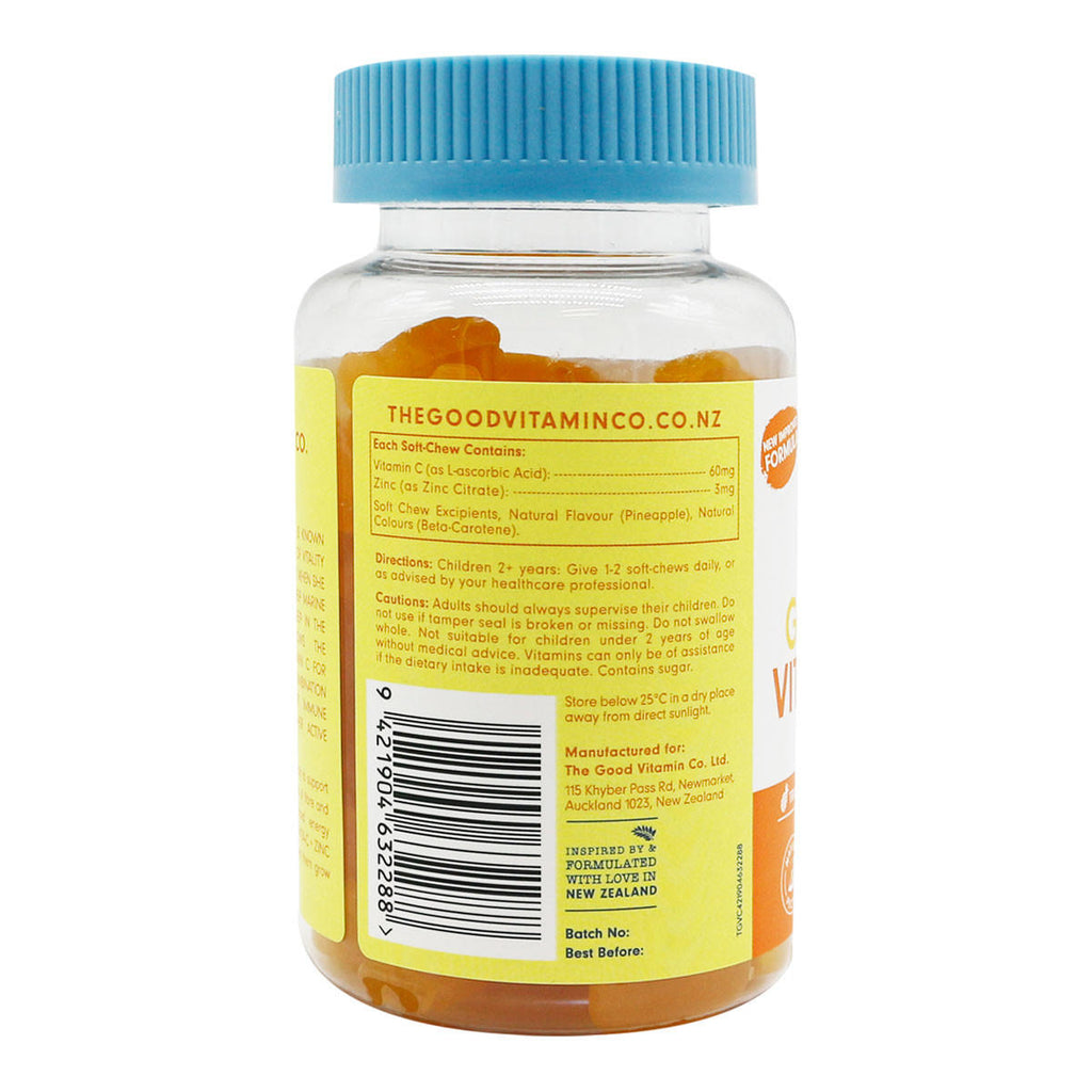 The Good Vitamin Co Ltd Kids Good Vita-c Zinc Immunity_2