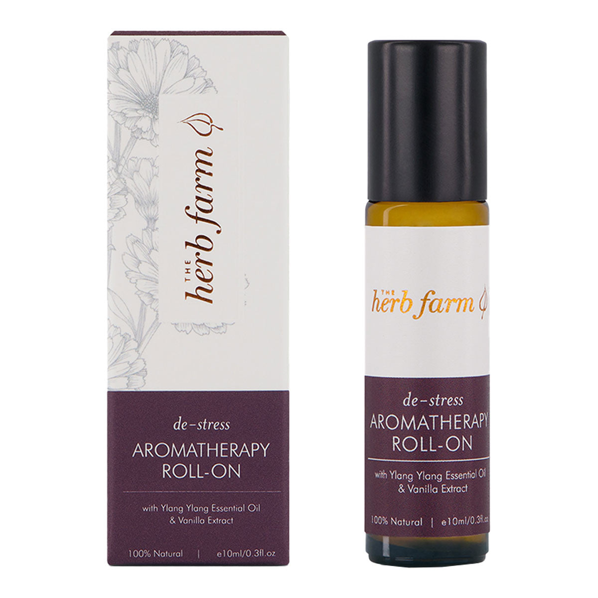 The Herb Farm De-stress Aromatherapy Roll-On _1