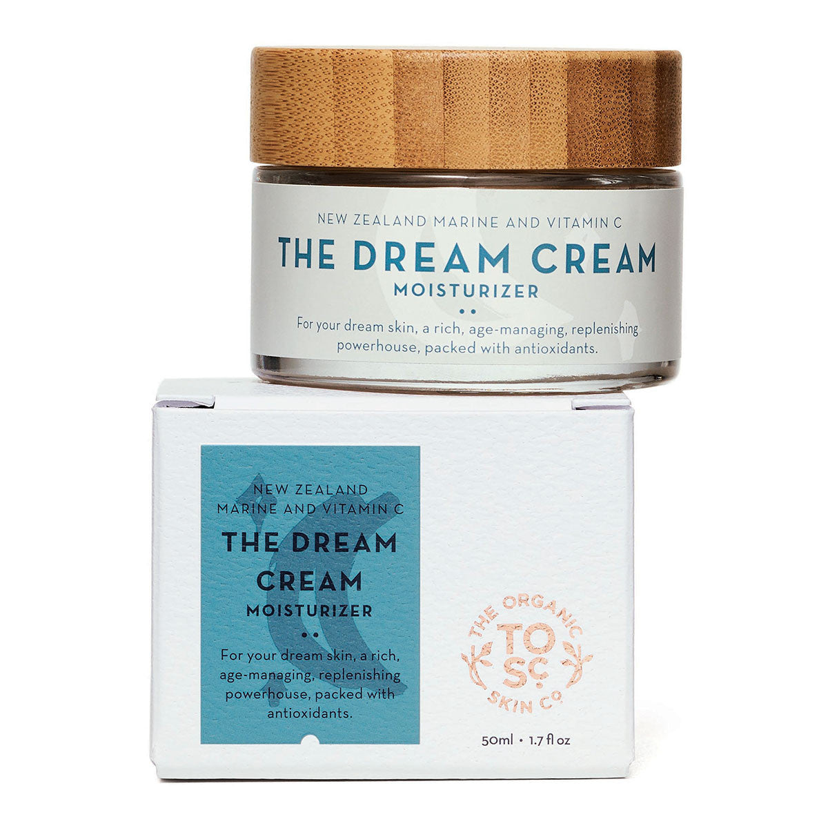 The Organic Skin Co New Zealand Marine and Vitamin C The Dream Cream Moisturizer _1