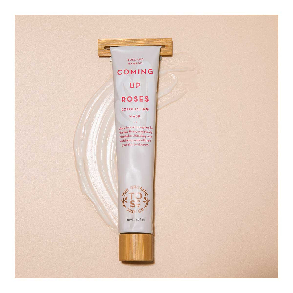 The Organic Skin Co Rose and Bamboo Coming Up Roses Exfoliating Mask _2