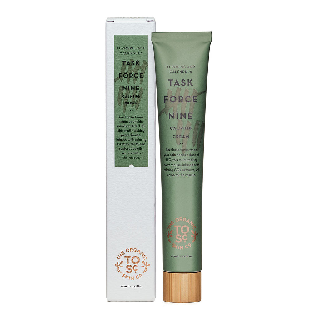 The Organic Skin Co Turmeric and Calendula Task Force Nine Calming Cream _1