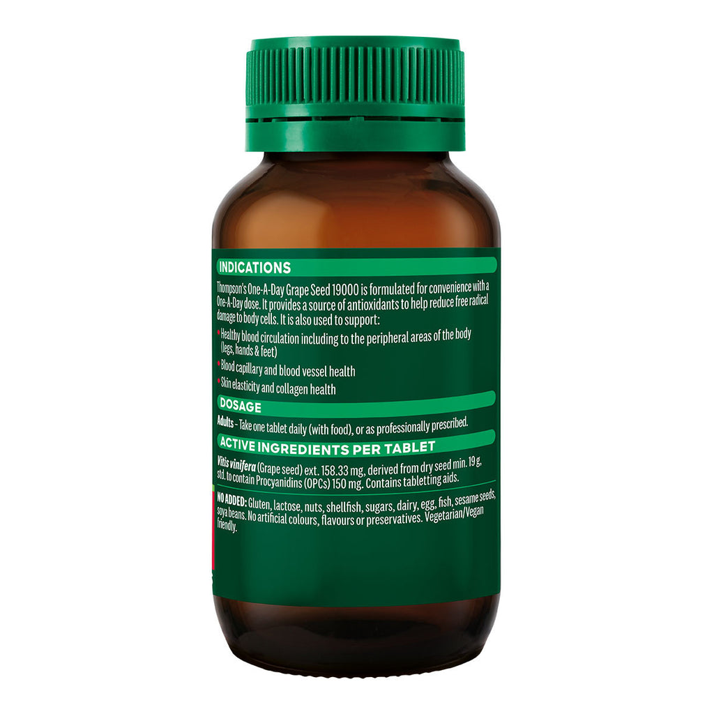 Thompsons Grape Seed 19,000 One-A-Day_1