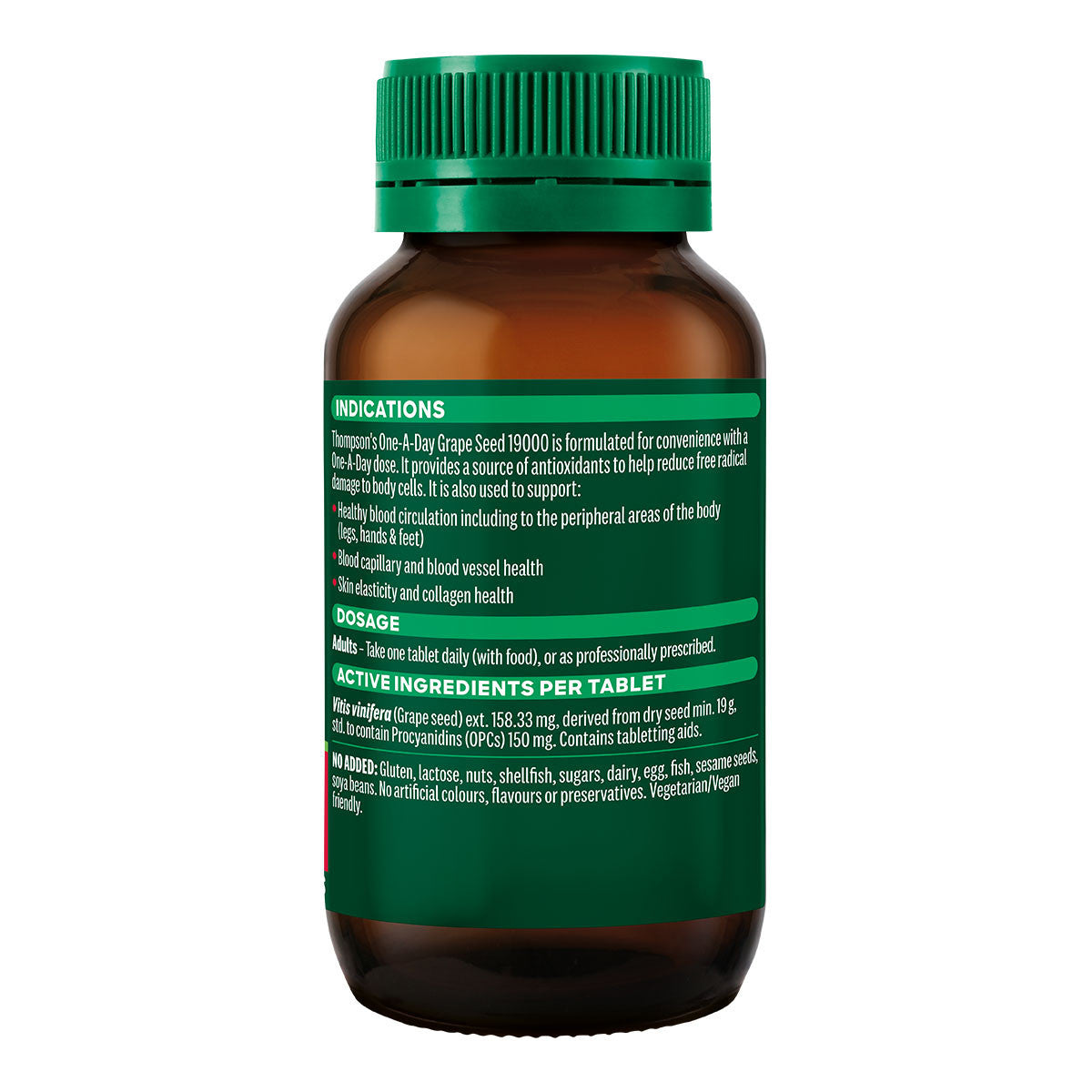 Thompsons Grape Seed 19,000 One-A-Day_1