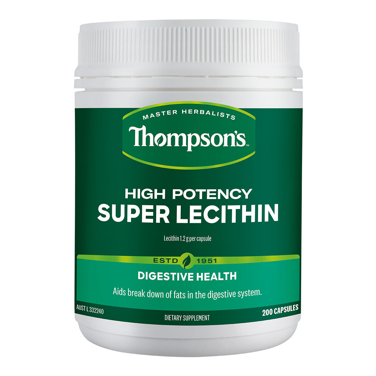 Thompson's High Potency Super Lecithin _1