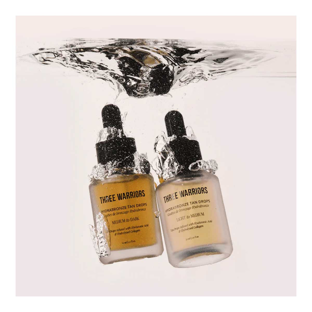 Three Warriors Hydrabronze Tan Drops _4