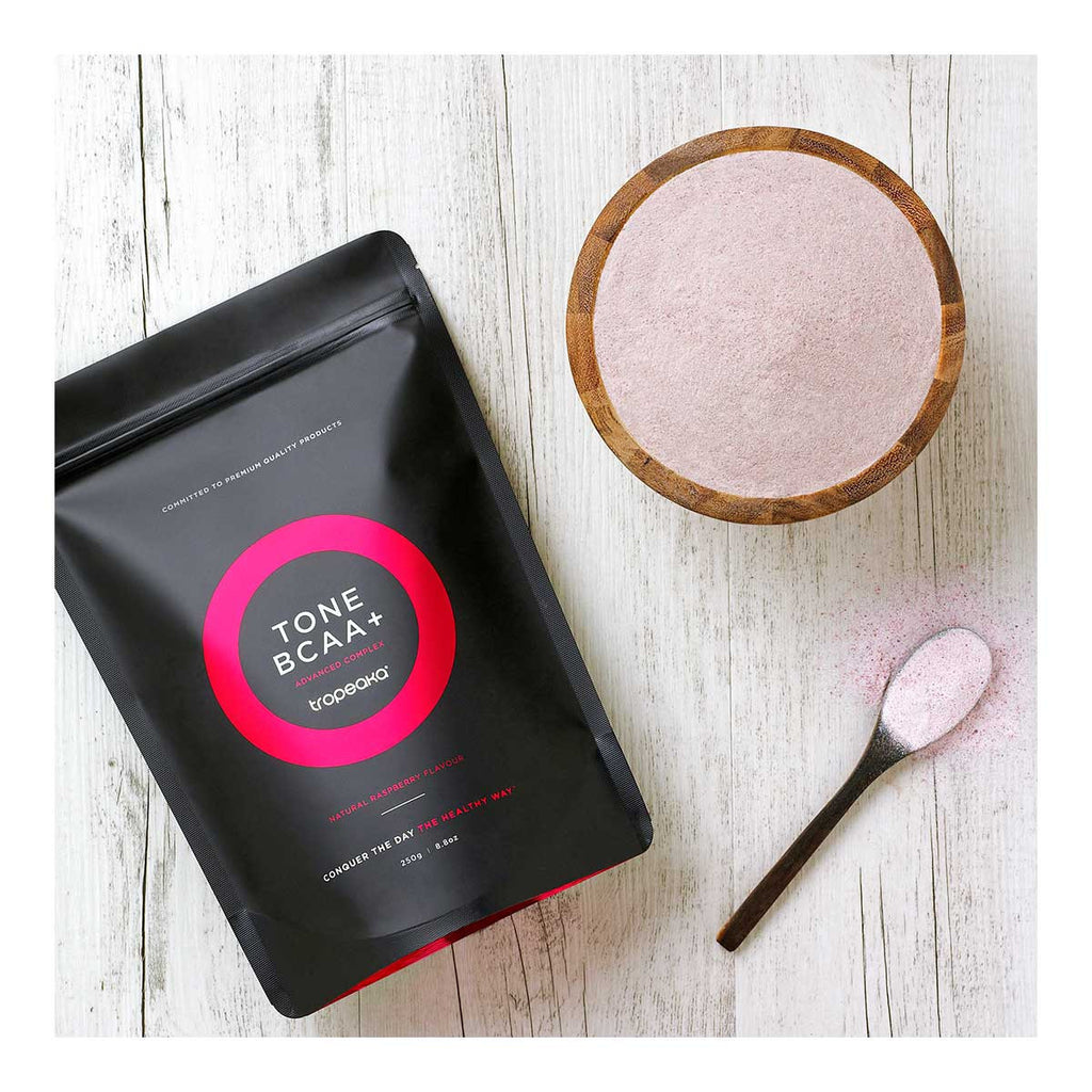 Tropeaka Tone BCAA+ - Natural Raspberry Flavour _2