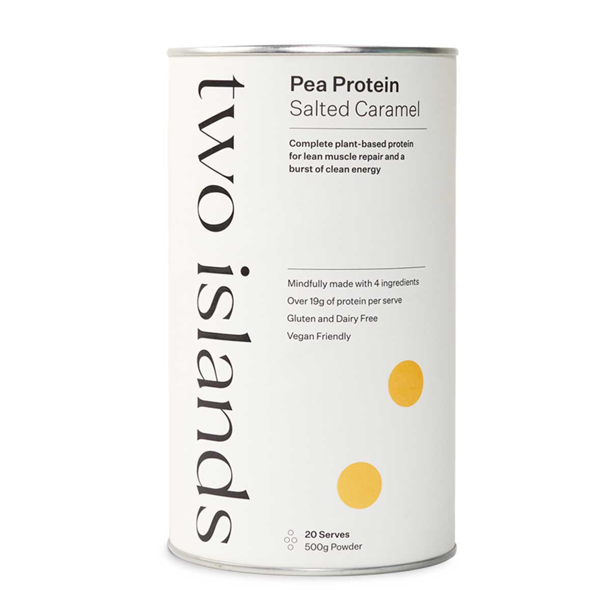 Two Islands Pea Protein Powder - Salted Caramel _1