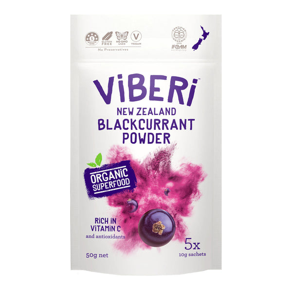 Organic New Zealand Blackcurrant Powder