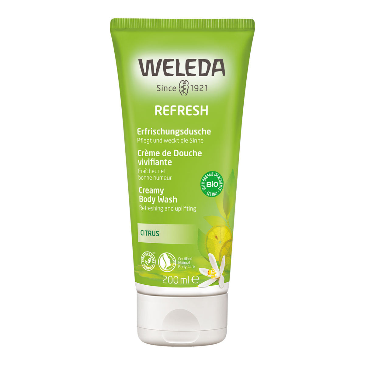 Weleda Refresh Creamy Body Wash Citrus_1