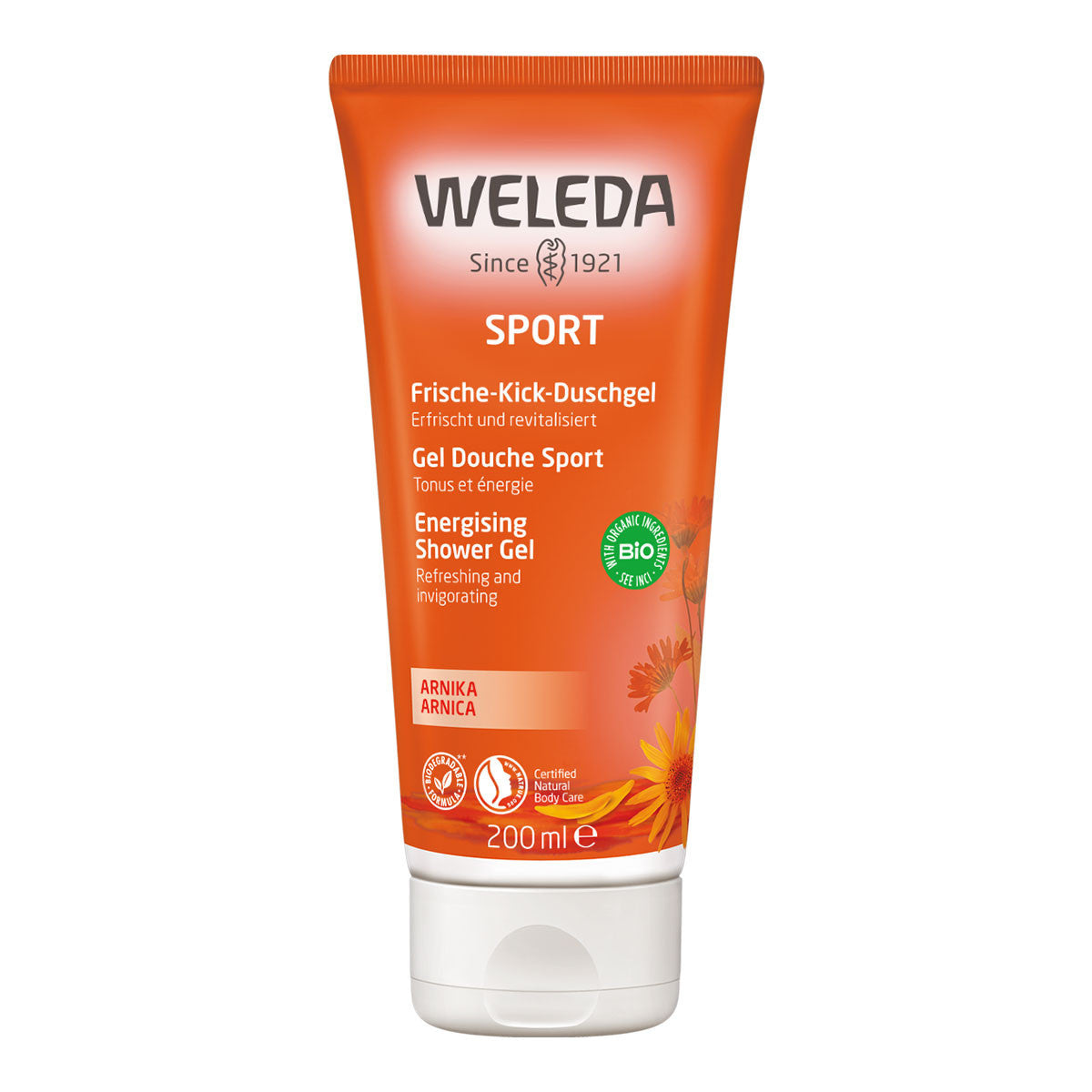 Weleda Sport Energising Shower Gel - Arnica_1