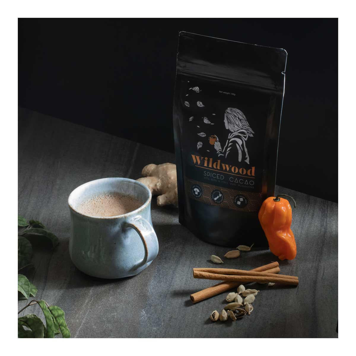 Wildwood Spiced Cacao with Reishi and Lions Mane Mushroom_4