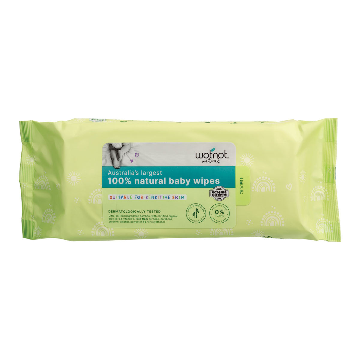 Wotnot Biodegradable Natural Baby Wipes _1