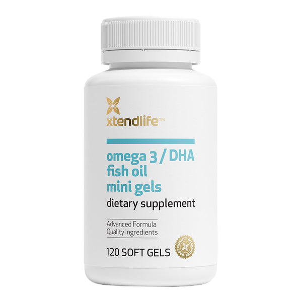 Omega 3/DHA Fish Oil Mini Gels